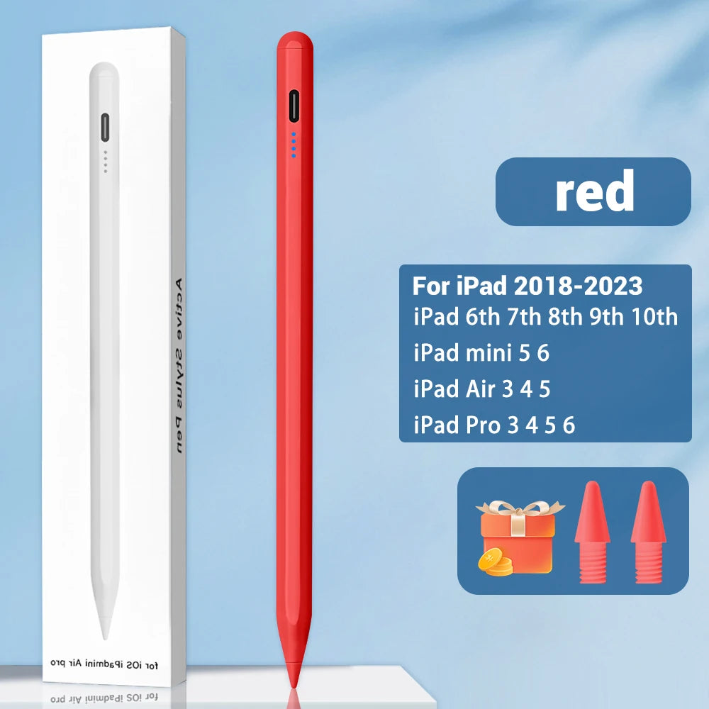 Stylus Pen for iPad – Palm Rejection & Power Display Compatible