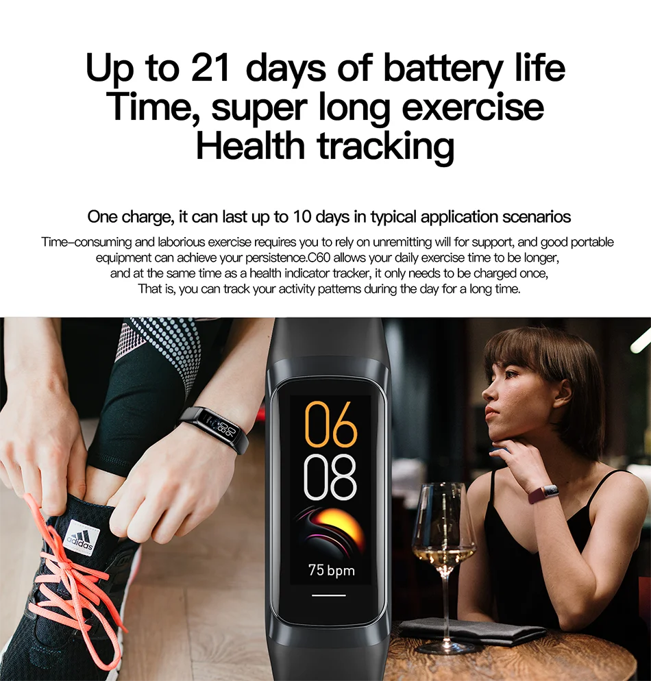 Cartmela AMOLED Smart Watch for Men & Women