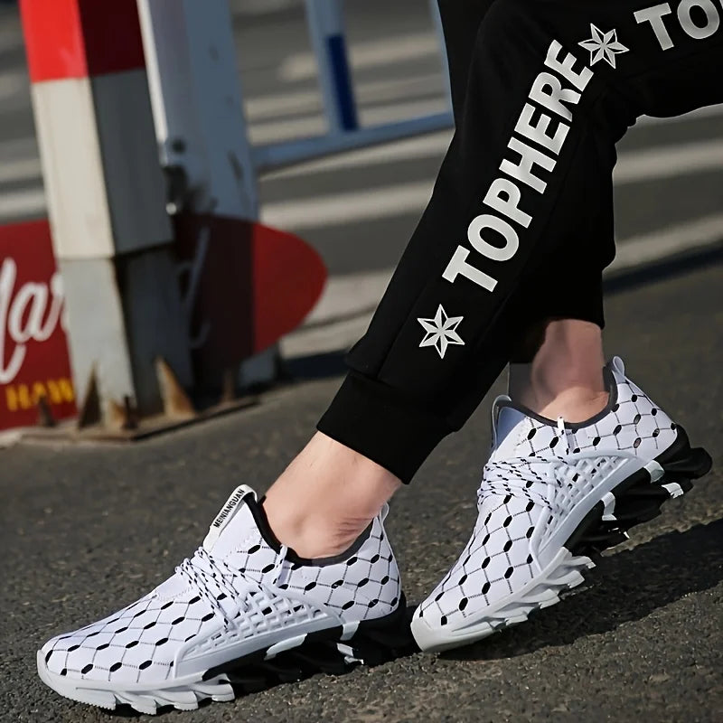 Men’s Breathable Sports Shoes Casual Walking Sneakers