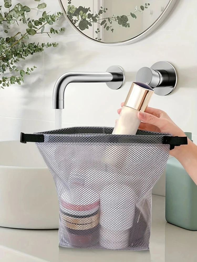 Waterproof Drawstring Storage Bag – Large Toiletry & Gym Organizer