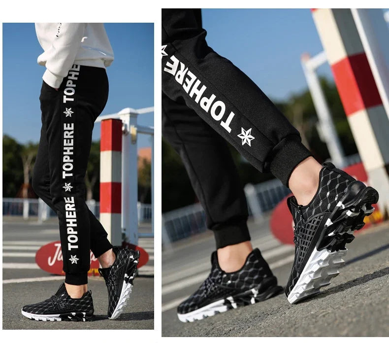 Men’s Breathable Sports Shoes Casual Walking Sneakers