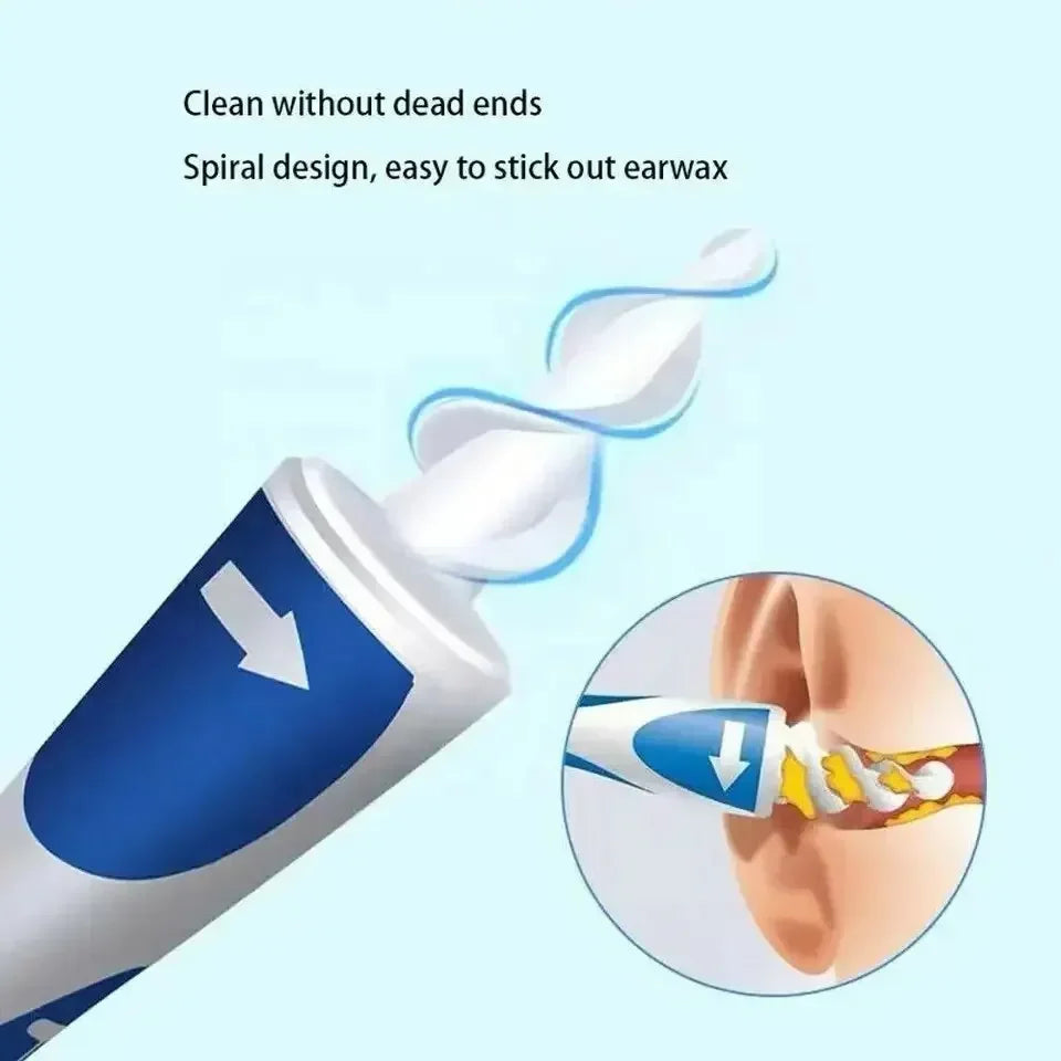 Soft Silicone Ear Wax Remover Tool with 16 Replacement Tips