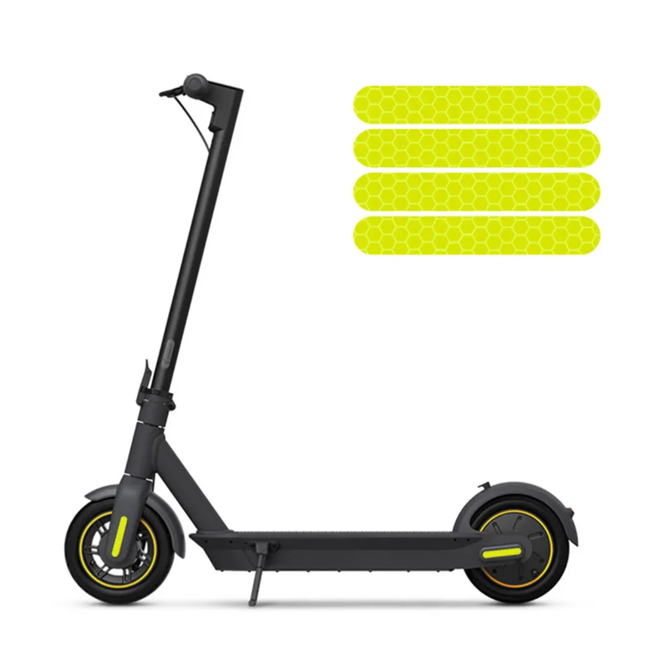 Reflective Stickers for Electric Scooters – Night Safety Accessory