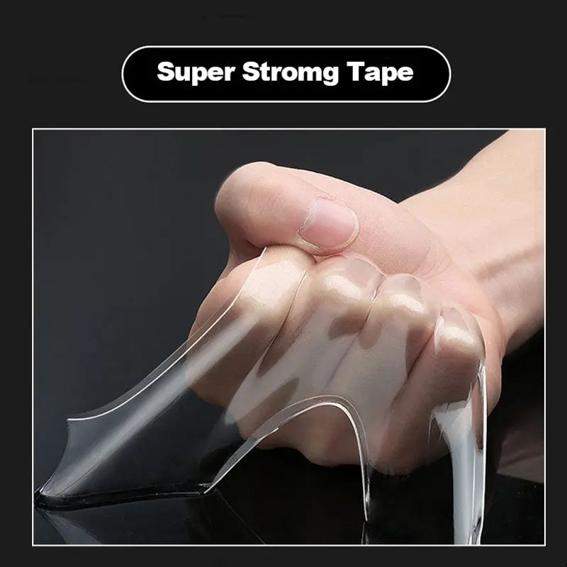 Reusable Nano Double-Sided Transparent Waterproof Adhesive Tape