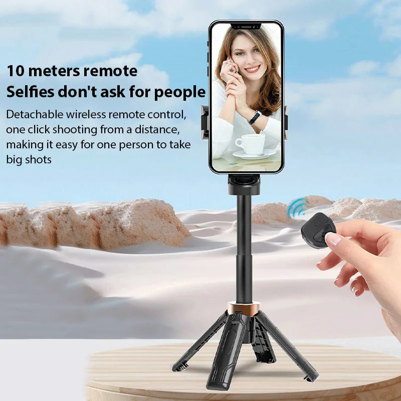 Foldable Selfie Stick Tripod with Wireless Remote – Universal Phone Stand