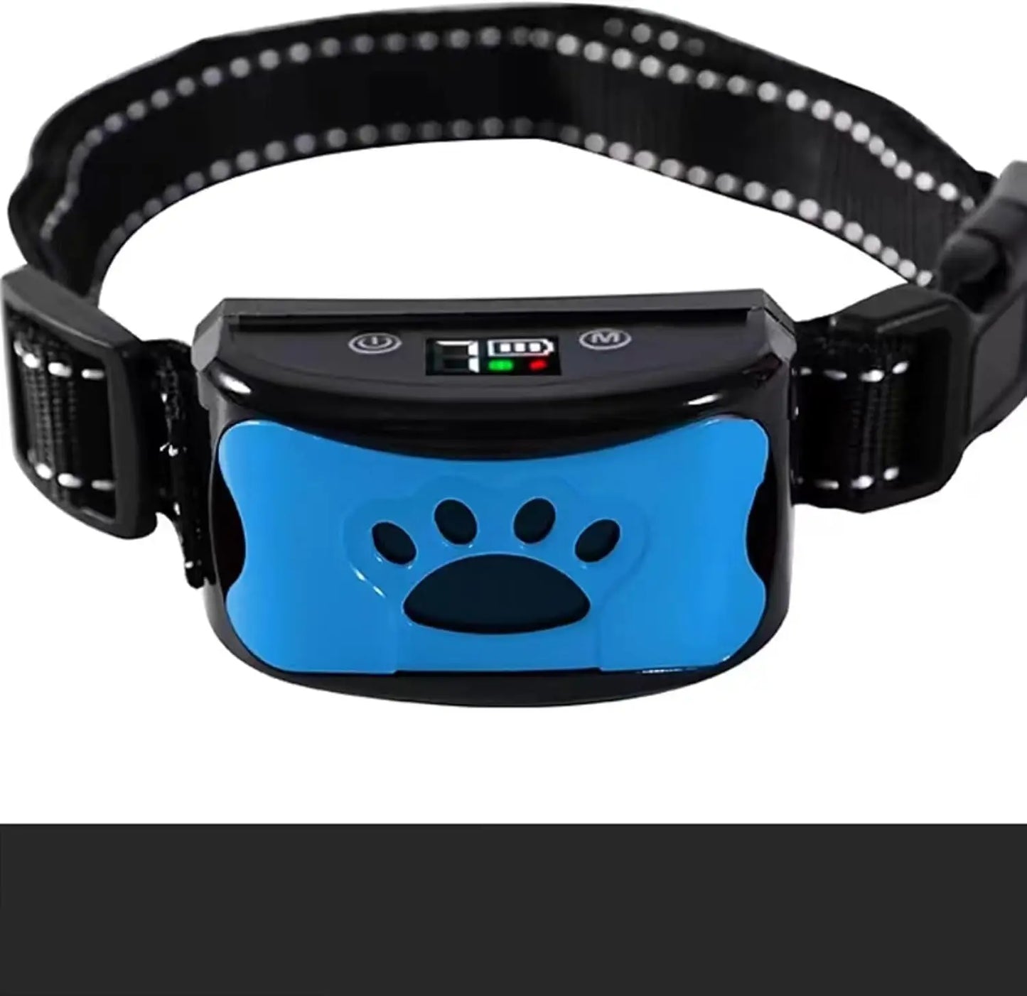 Rechargeable Waterproof Anti Bark Dog Collar with Vibration & Beep
