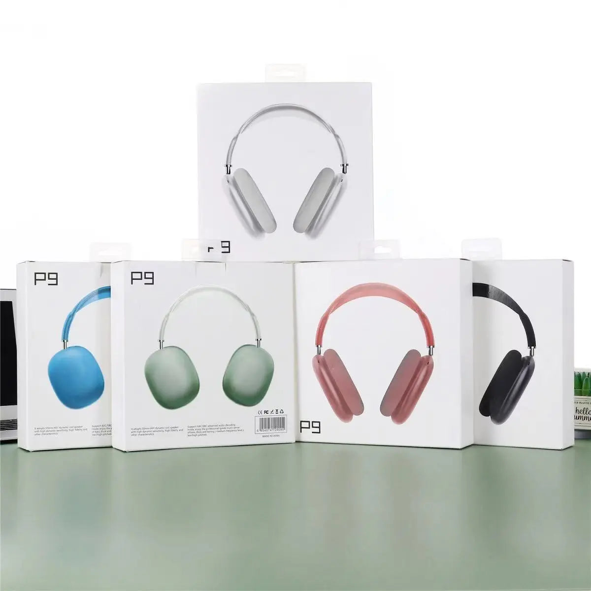 P9 Wireless Bluetooth Earbuds – Noise Cancelling Sports Headset