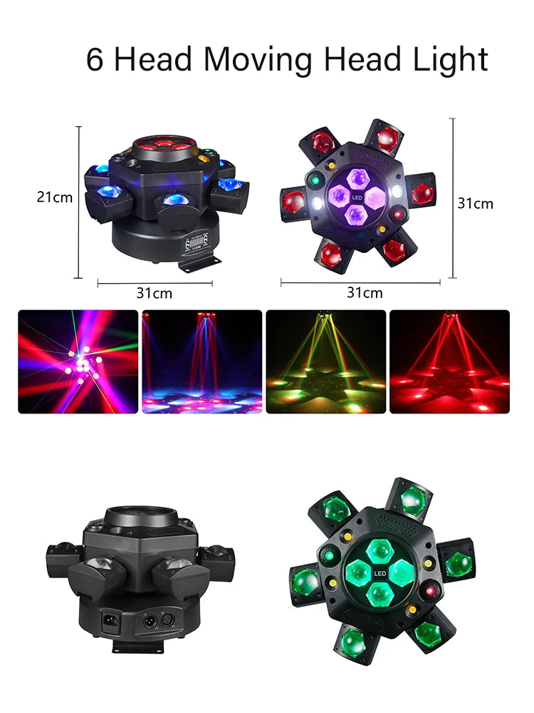Cartmela 150W RGB Moving Head Stage Light