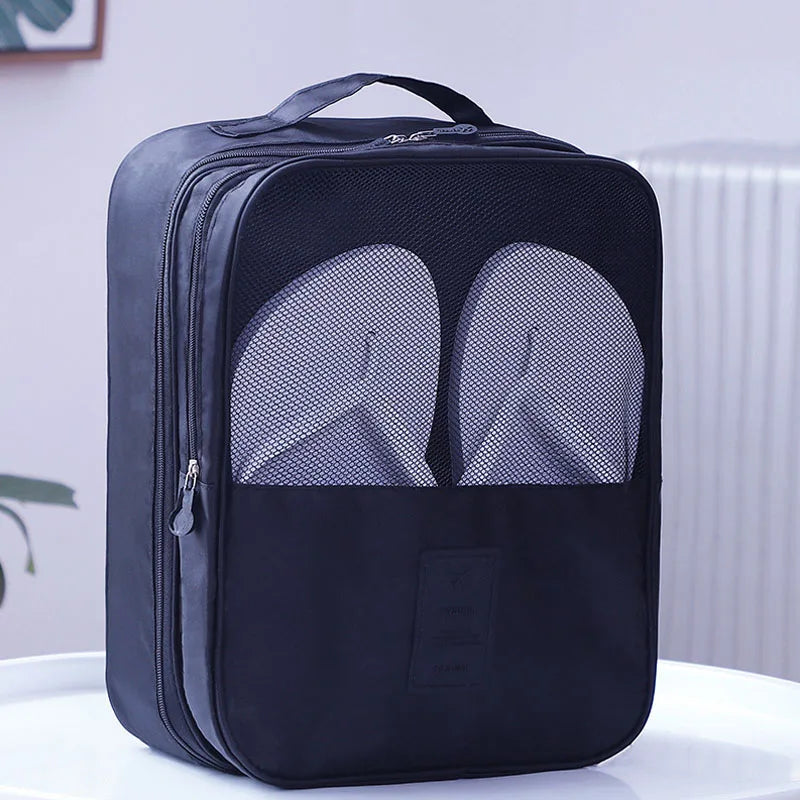 Portable Travel Shoe Bag – Multifunctional Organizer for Clothes & Shoes