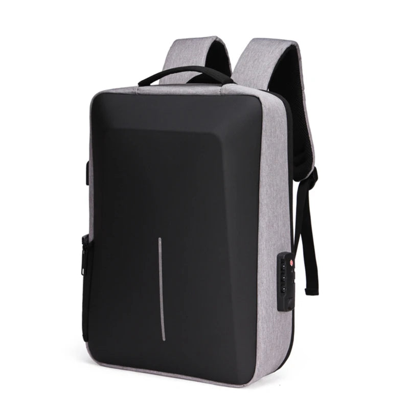 Cartmela Hard Shell Anti-Theft Laptop Backpack for Men