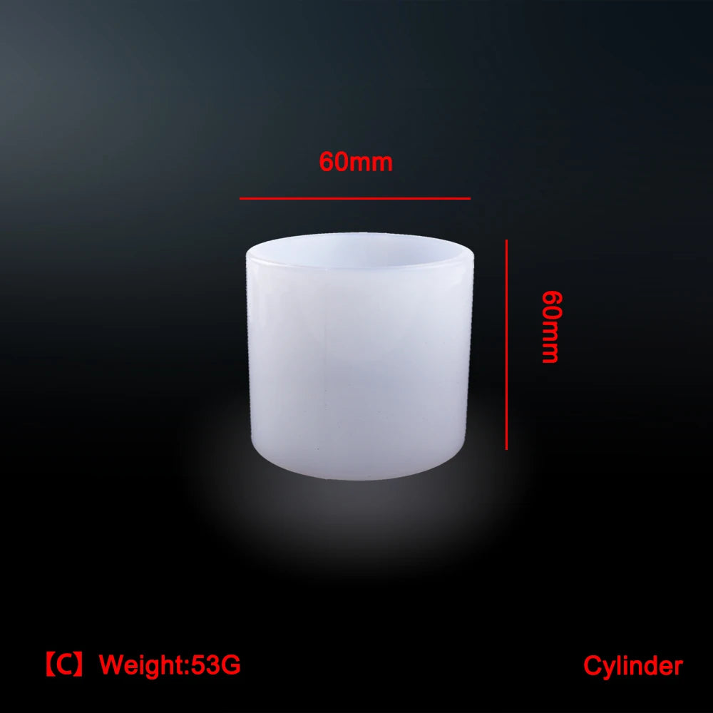 Cylindrical Hexagon Silicone Mold – DIY Resin & Candle Mould