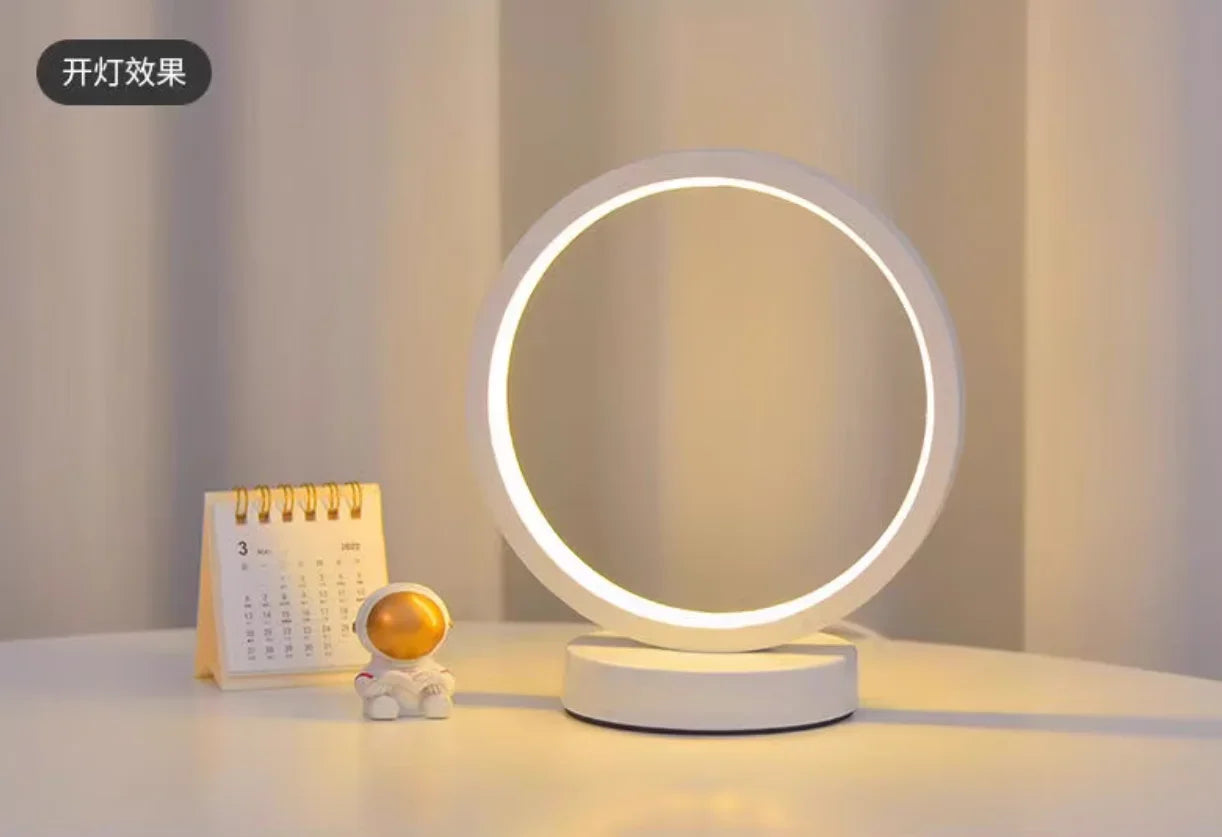 Cartmela 20CM LED Circular Ring Table Lamp