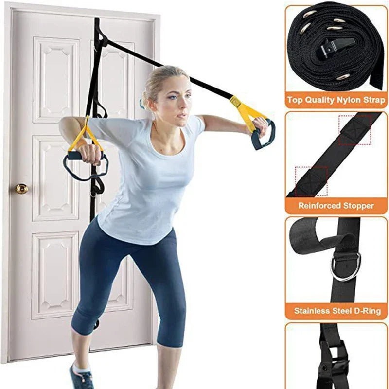 Door Anchor Strap for Resistance Bands – Home Fitness Attachment