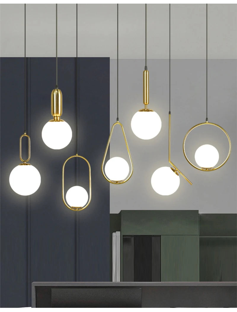 Modern Glass Pendant Lights