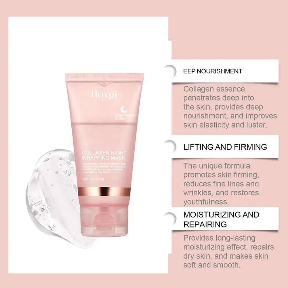 Collagen Overnight Peel-Off Mask – Hydrating Night Care 75ml