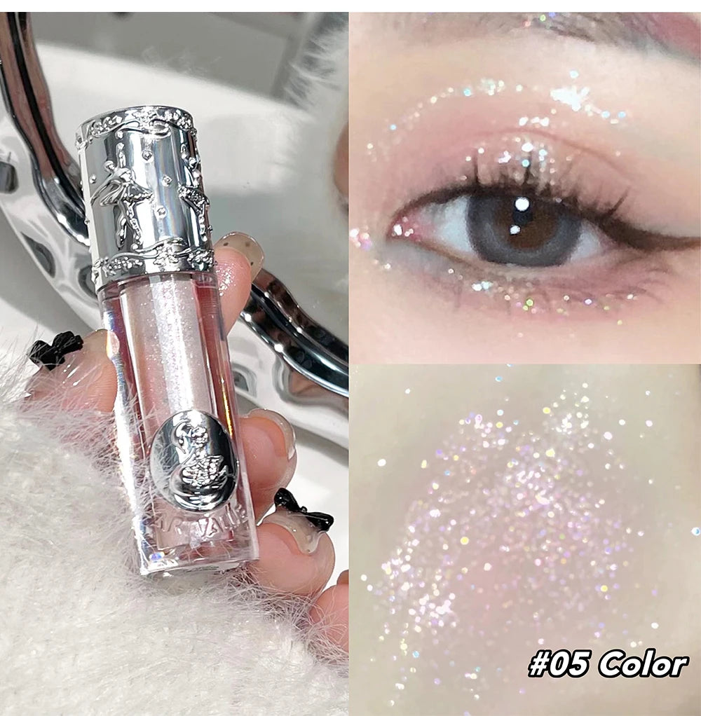 Liquid Shimmer Eyeshadow – Fine Glitter Highlight for Bold Looks