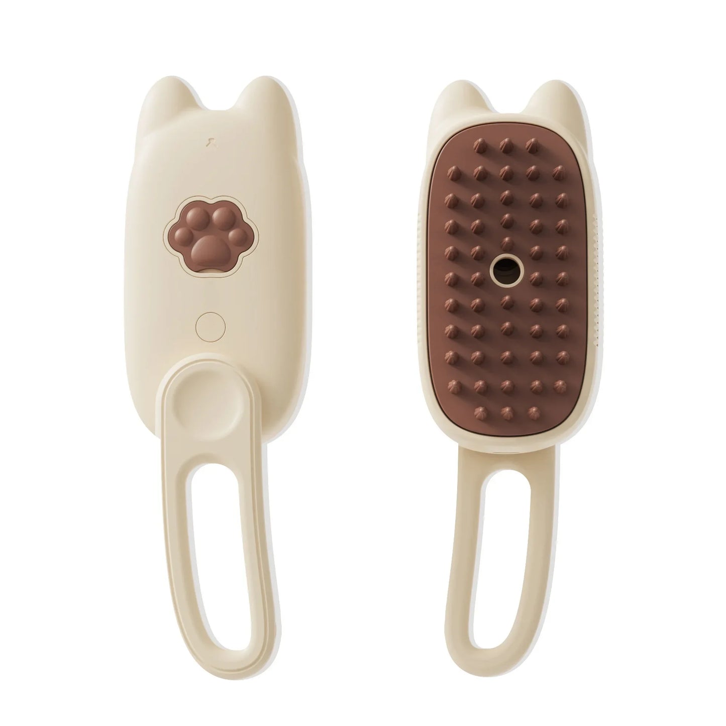 3-in-1 Pet Steam Brush – Grooming, Massage & Hair Removal Tool