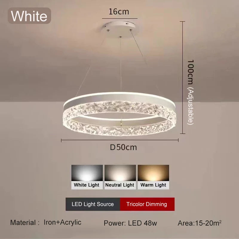 Cartmela Luxe Ring LED Ceiling Light