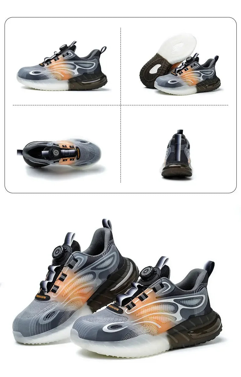 Cartmela Steel Toe Safety Shoes for Men – Breathable