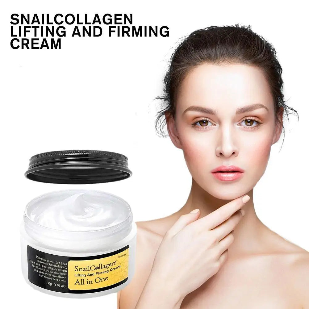 Snail Collagen Face Cream & Repair Essence – Lifting & Hydrating Care