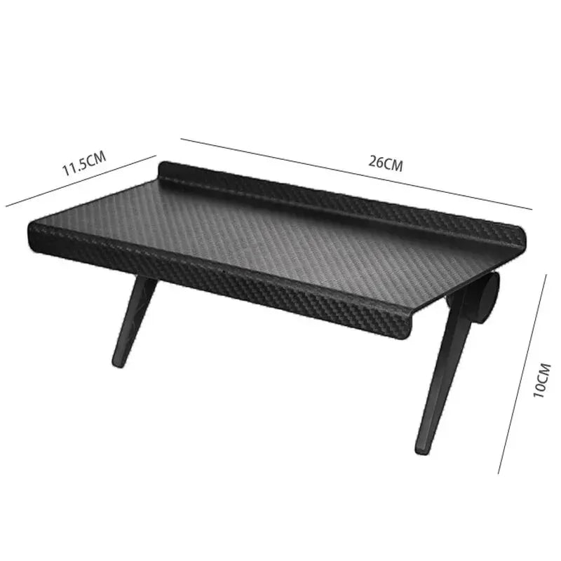 No-Drill Screen Storage Rack – Shelf for TV, Monitor, or Router