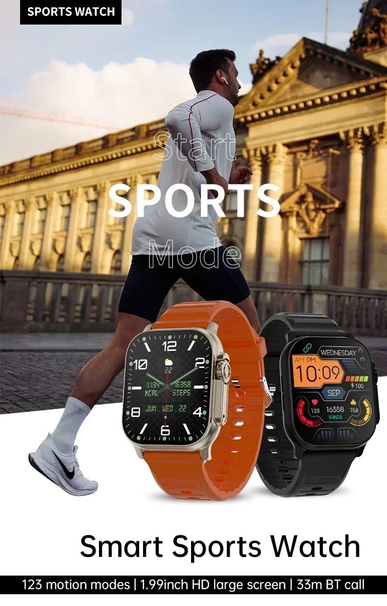 Smartwatch T900 U2 Bluetooth Call 49mm
