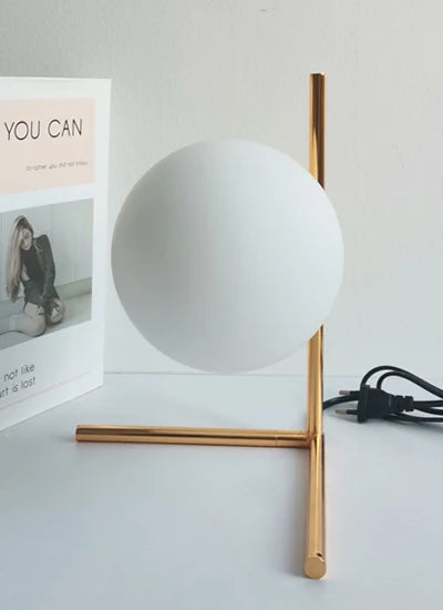 Modern Glass Ball Table Lamp