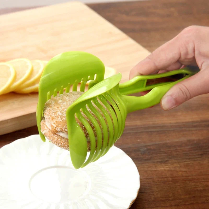 Stainless Steel Handheld Orange, Lemon, Tomato & Onion Slicer