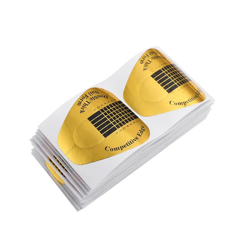 French Nail Form Tips – Acrylic UV Gel Extension Guide Stickers