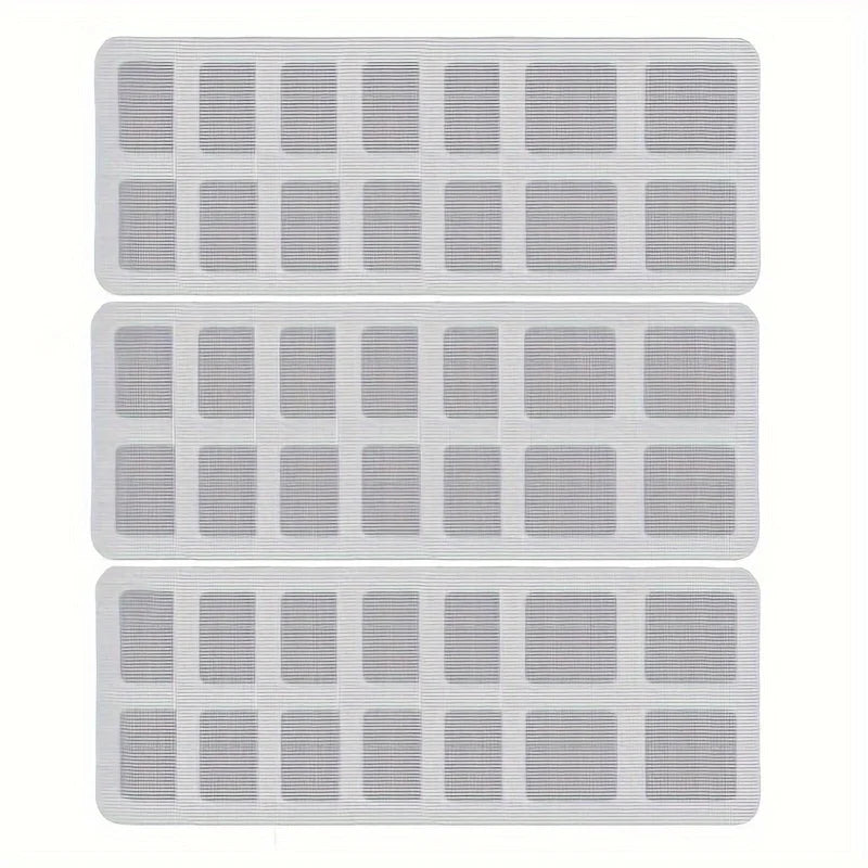 Disposable Shower Drain Hair Catchers – Mesh Stickers for Bathroom