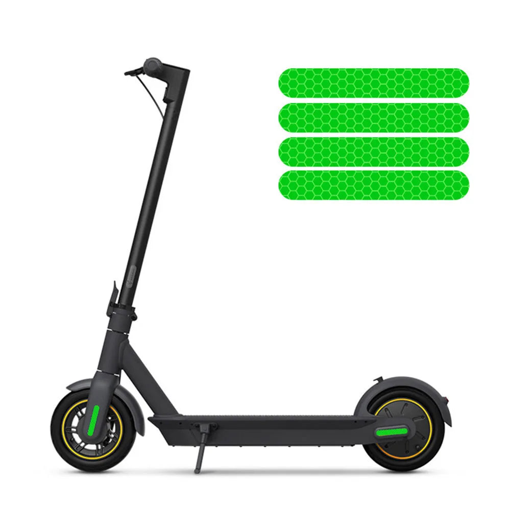Reflective Stickers for Electric Scooters – Night Safety Accessory