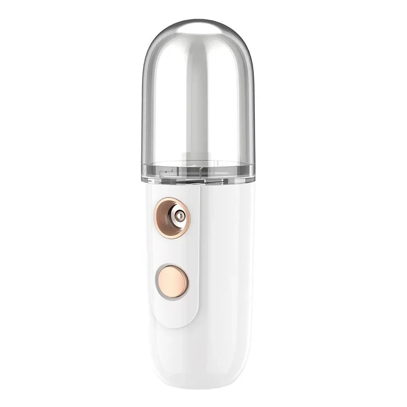 Mini Nano Facial Steamer – Portable USB Rechargeable Humidifier & Beauty Spray