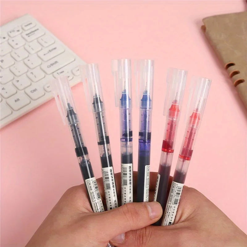 10Pcs High-Quality Needle Tip Gel Pens