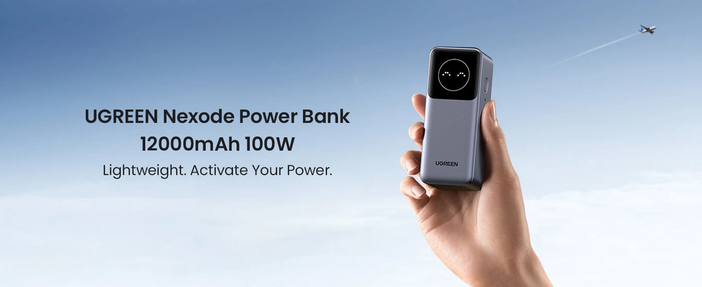 Cartmela 100W 12000mAh Power Bank | PD Fast Charging for Laptops, Tablets & Smartphones