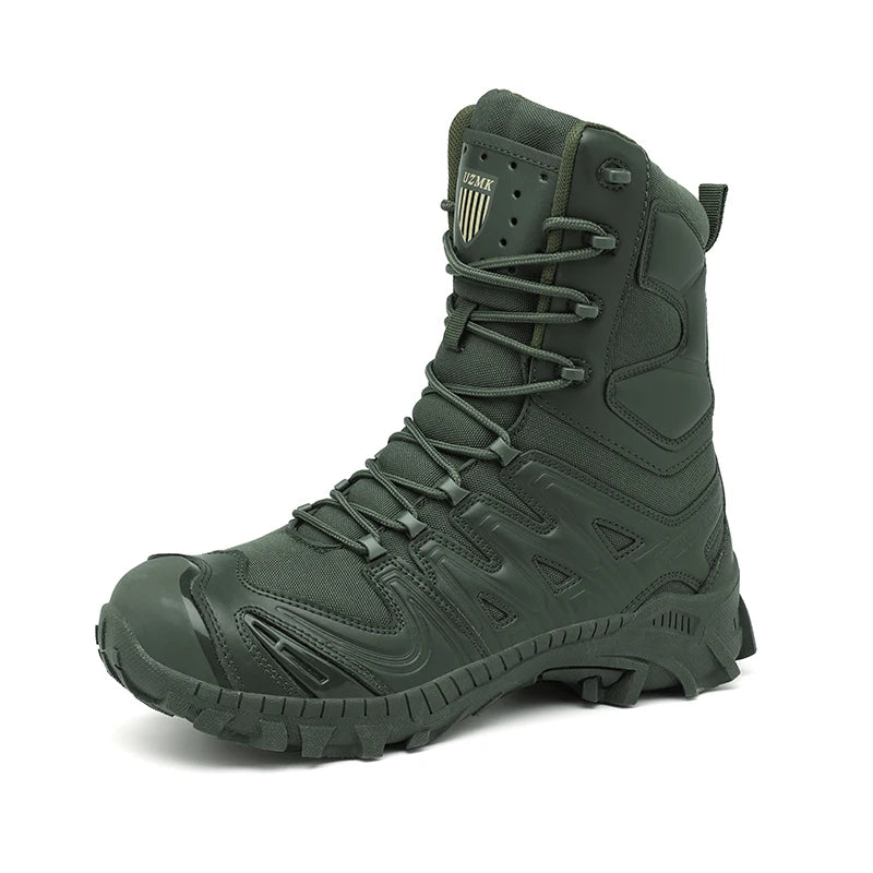 Special Forces Desert Combat Tactical Men's Tall Boots