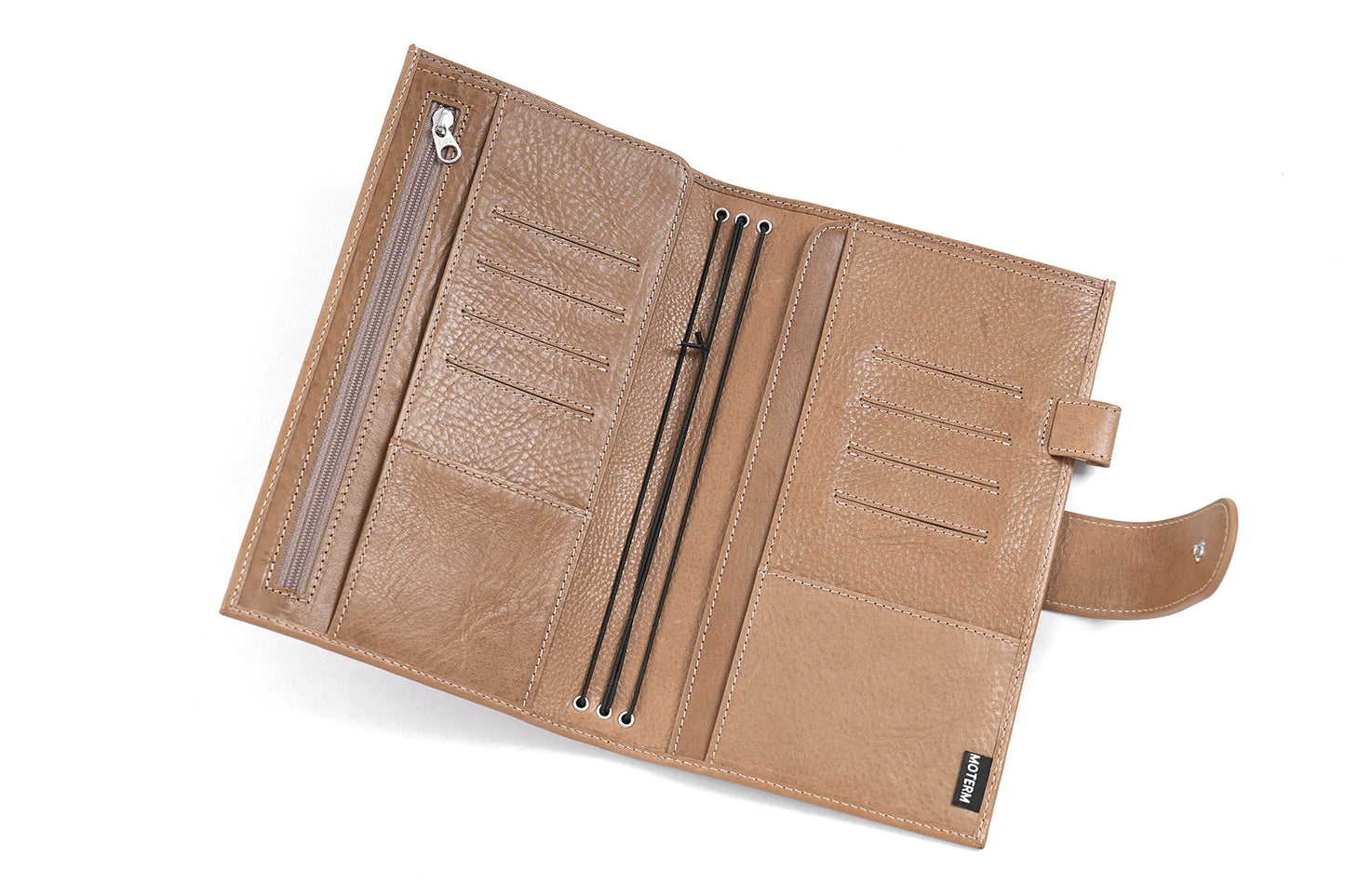 Vegetable Tanned Leather Travel Notebook – Standard Planner Cover