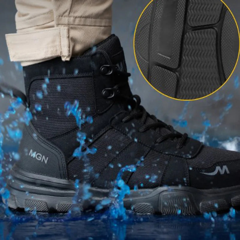 Indestructible Safety Work Boots – Steel Toe, Puncture-Proof