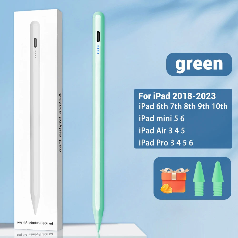 Stylus Pen for iPad – Palm Rejection & Power Display Compatible