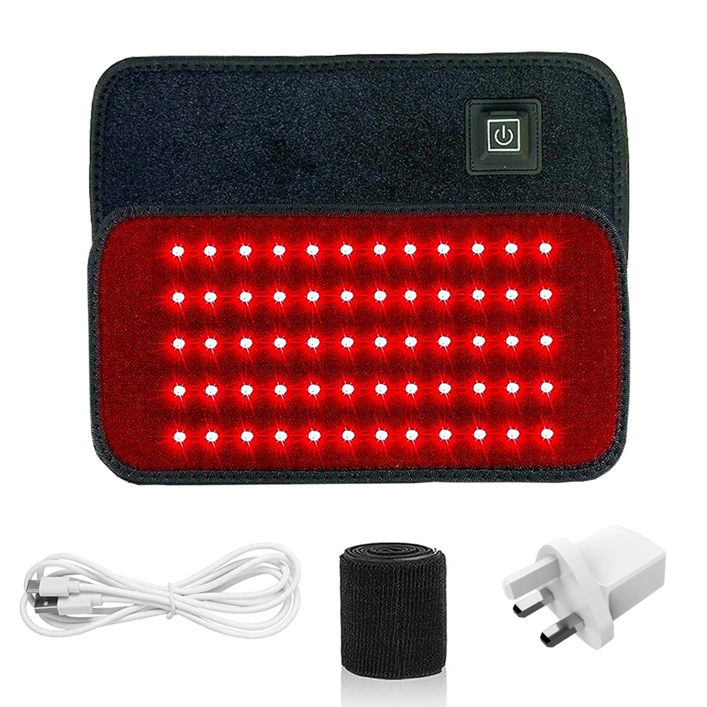 Red & Infrared Light Therapy Belt – 850nm & 660nm Fat Burning Waist Wrap
