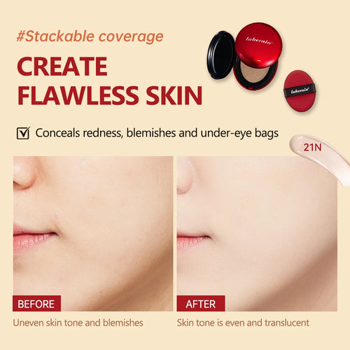 Long-Lasting BB Cream Air Cushion Foundation with Sunscreen