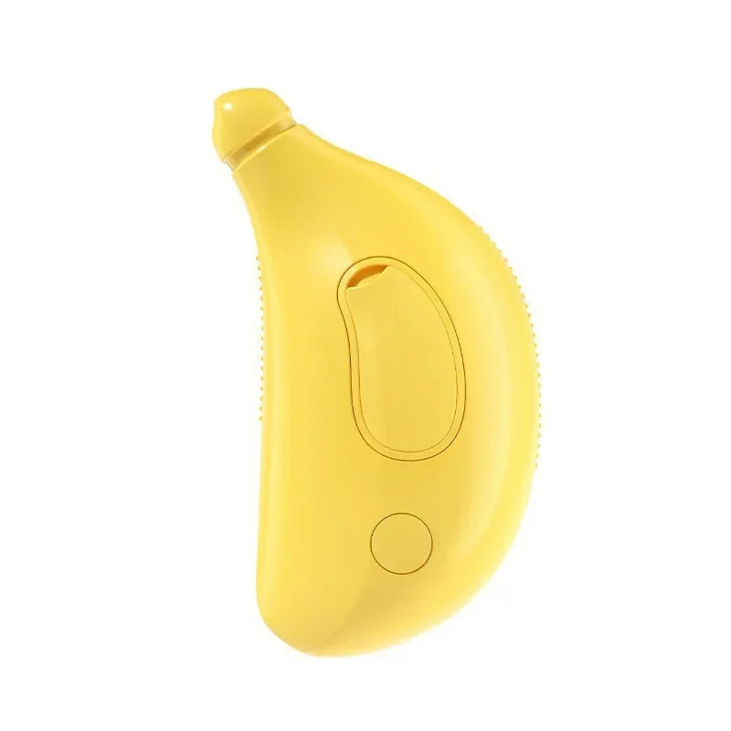 3-in-1 Pet Steam Brush – Grooming, Massage & Hair Removal Tool