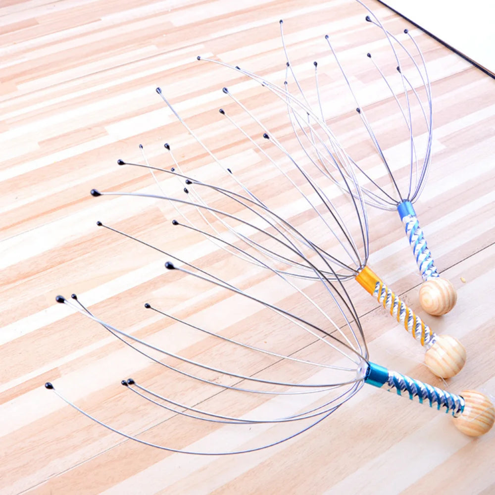 Octopus Scalp Massager – Relaxing Head Scratcher for Stress Relief
