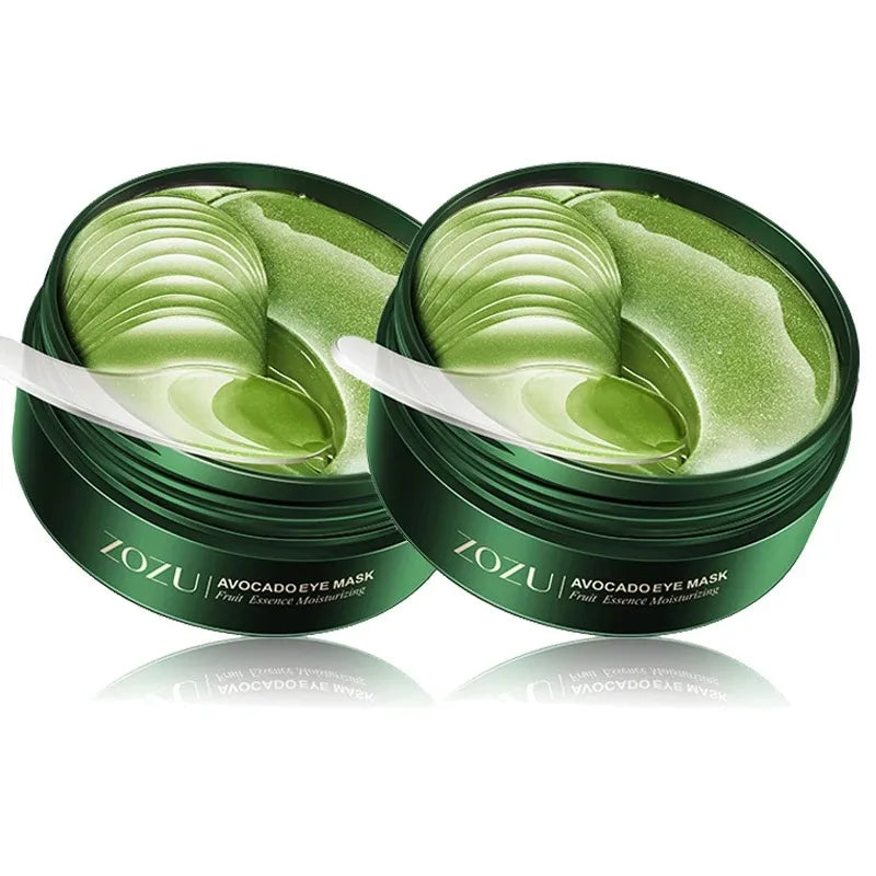 Avocado & Gold Eye Mask Patches – Anti-Wrinkle & Dark Circles