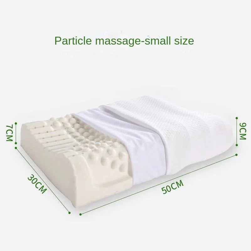 Natural Latex Orthopedic Pillow | Massage Sleep Support Cushion