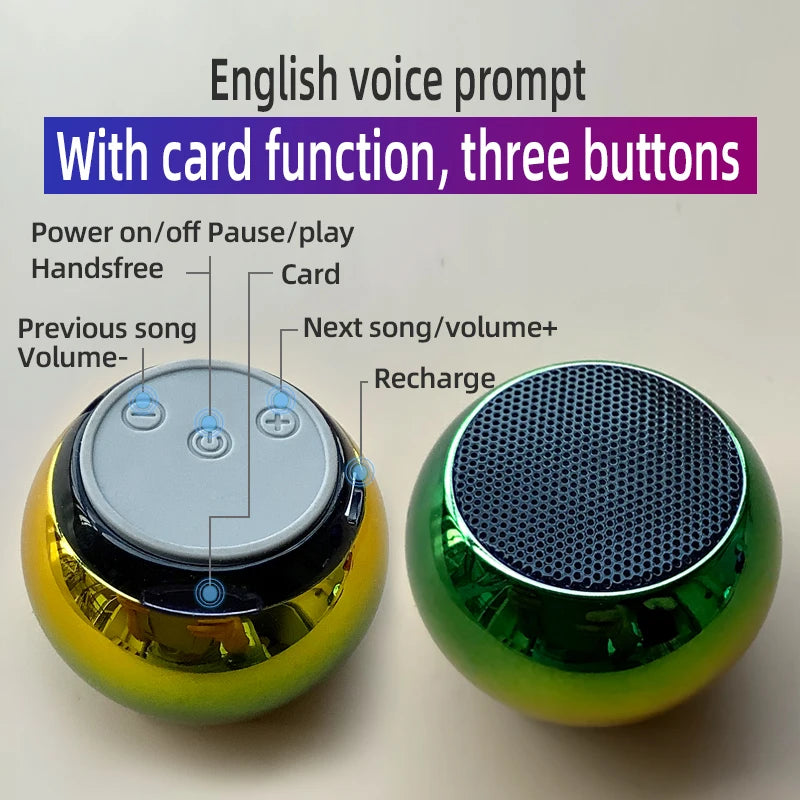 Cartmela Wireless Mini Bluetooth Speaker