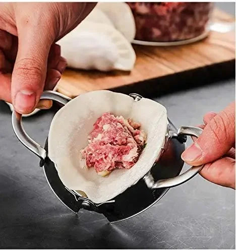 Stainless Steel Dumpling Maker Press for Ravioli, Pie, and Pastry