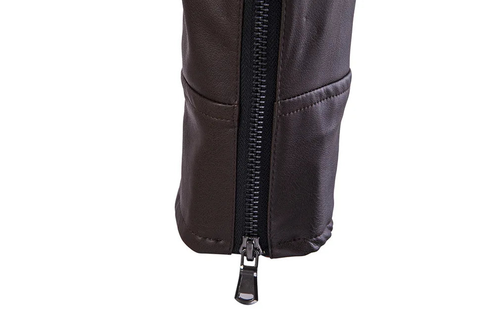 Cartmela Wolverine-Inspired Men’s PU Leather Jacket