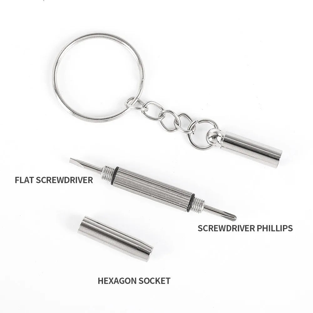 Steel Glasses Screwdriver & Watch Repair Kit