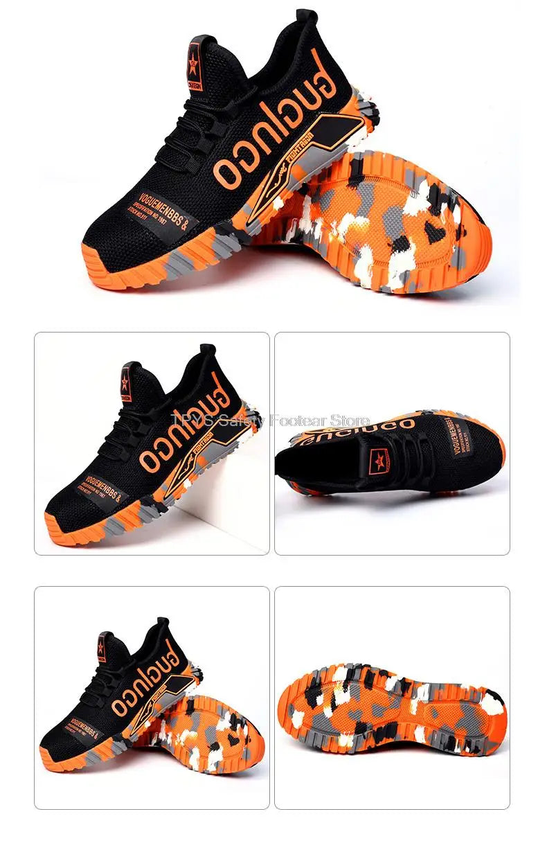 Safety Shoes for Men – Breathable, Anti-Puncture
