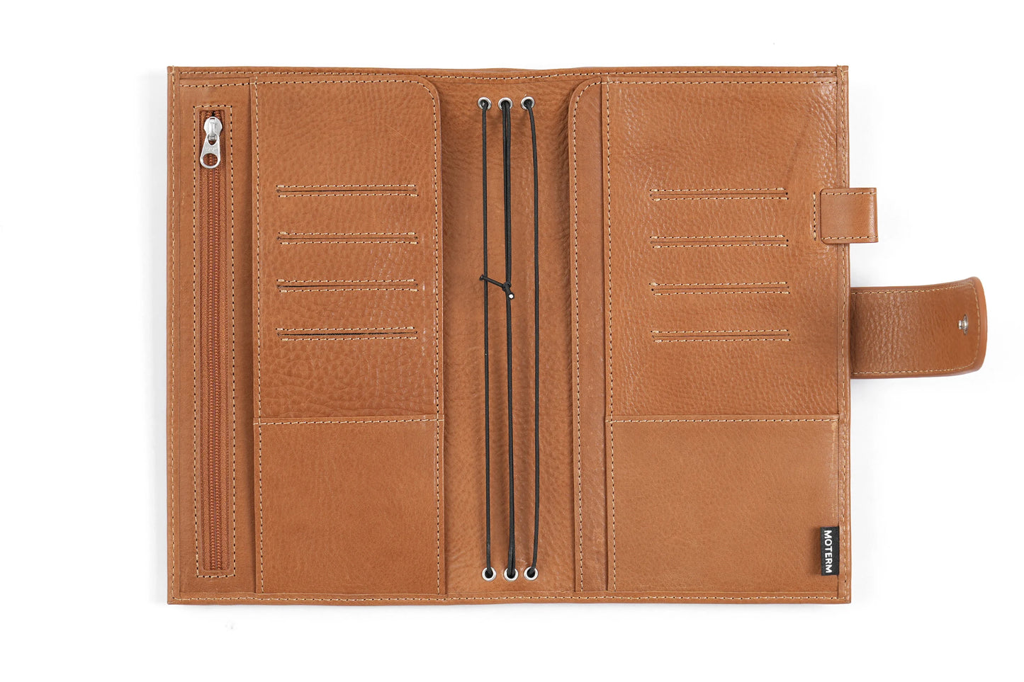 Vegetable Tanned Leather Travel Notebook – Standard Planner Cover